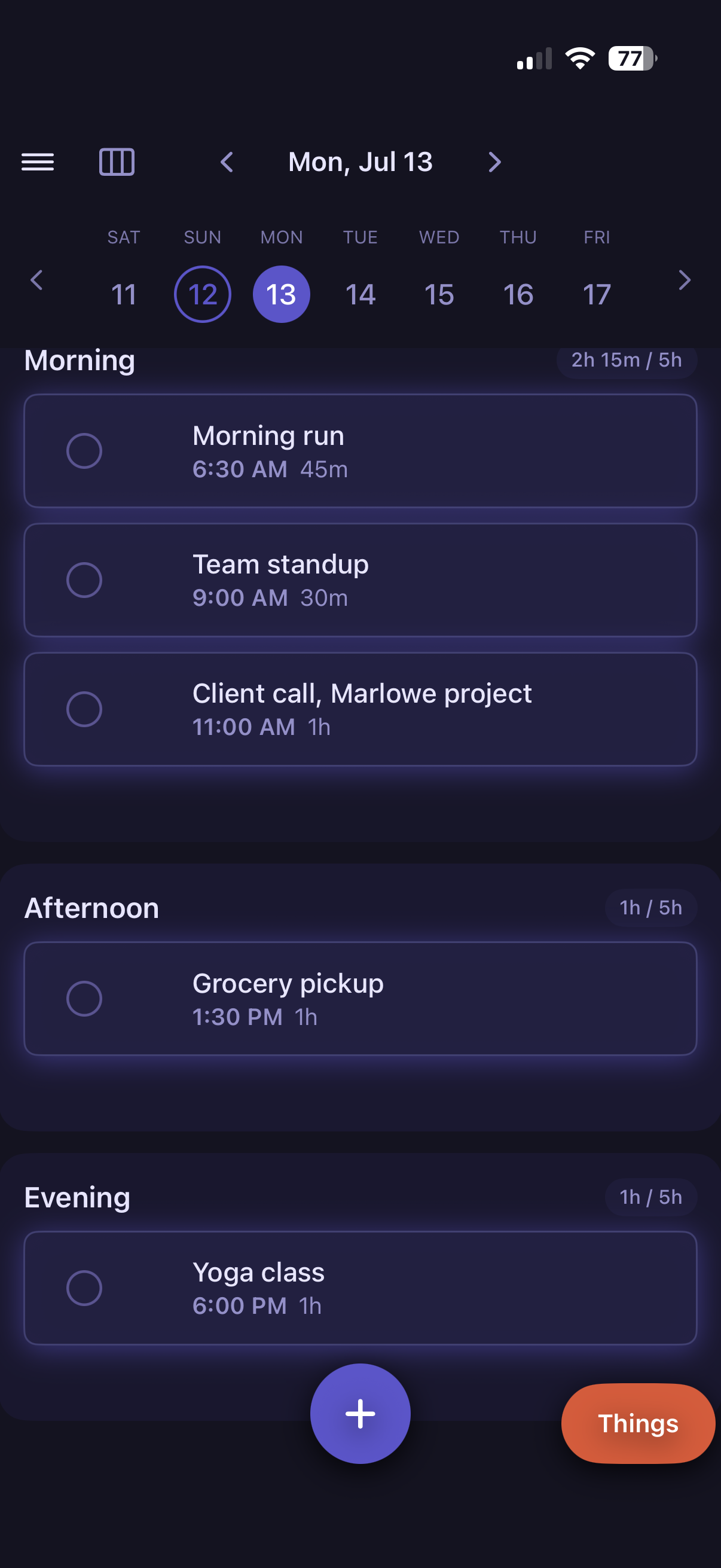 Diadu Overview showing anchor events